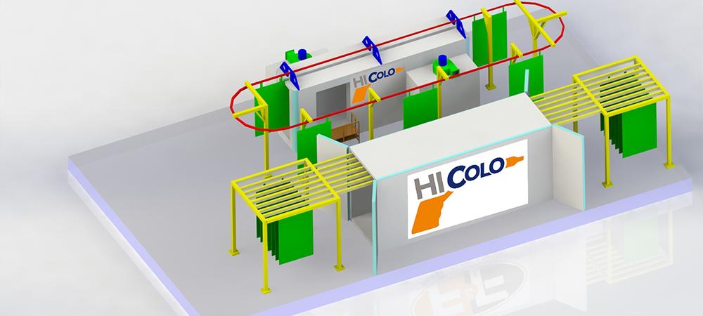 How to successfully install a powder coating line
