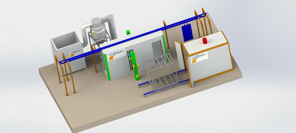 How to successfully install a powder coating line