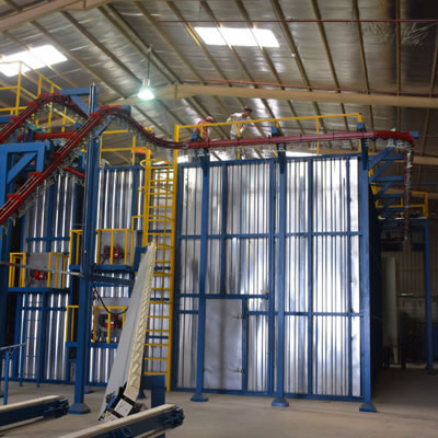 Aluminum Profile Powder Coating Plant