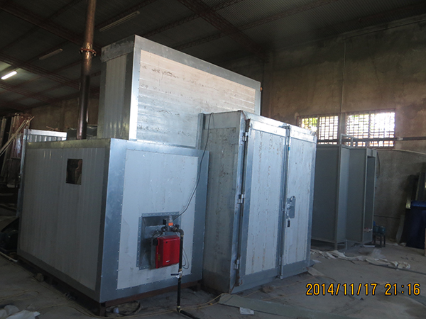  Gas Fired Curing Oven 